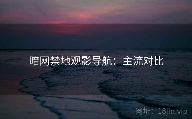 暗网禁地观影导航：主流对比